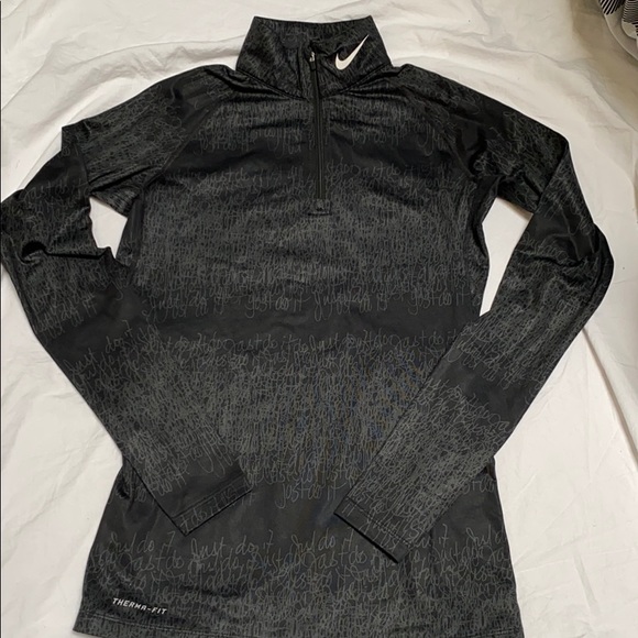 Nike Therma Fit Long Sleeve Half Zip Top